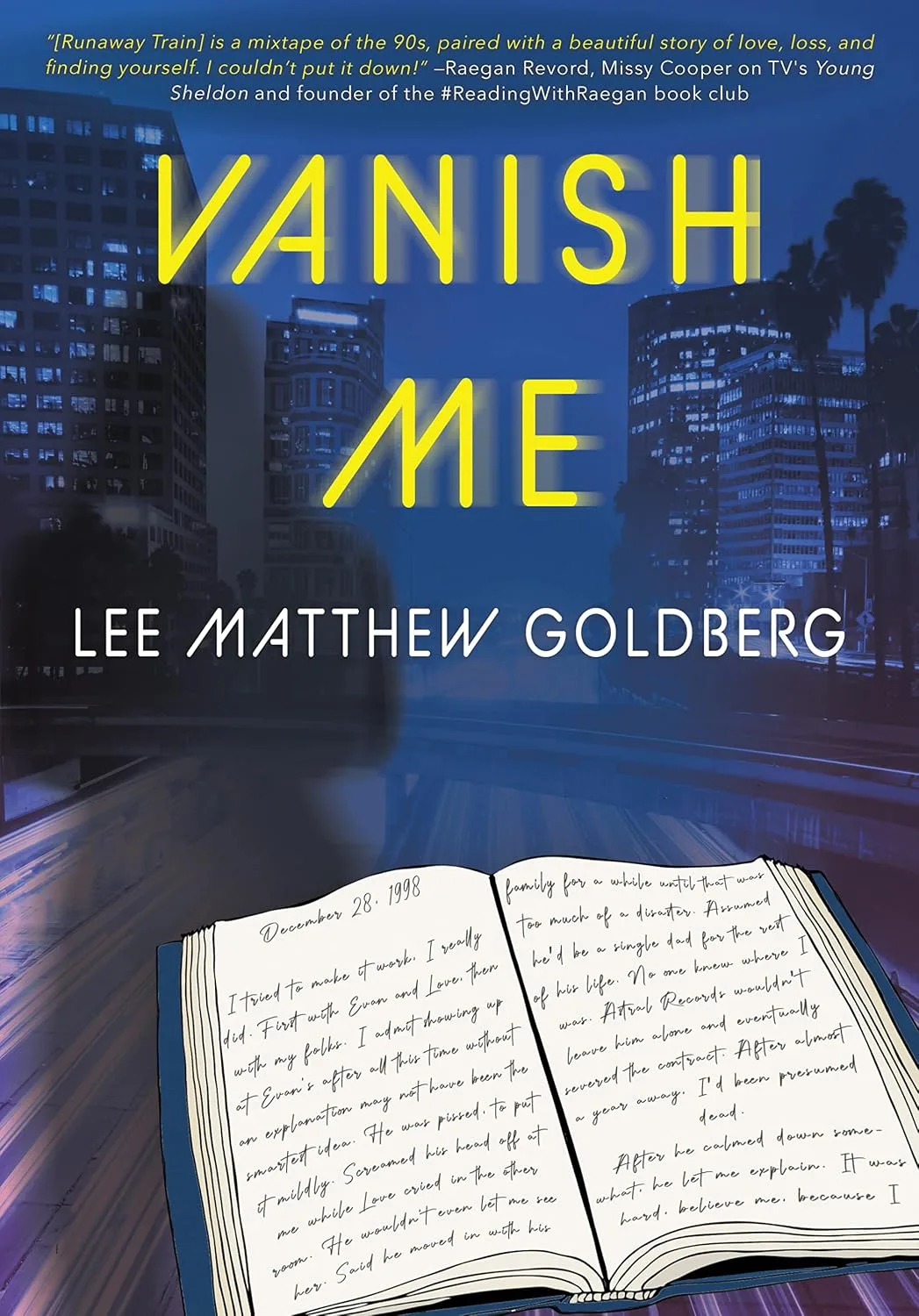 Cover of Vanish Me: A YA Contemporary Novel (Runaway Train Book 3)